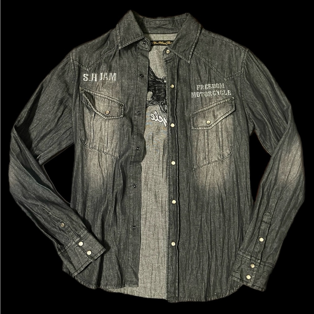 Slow Hand Jam Button Up